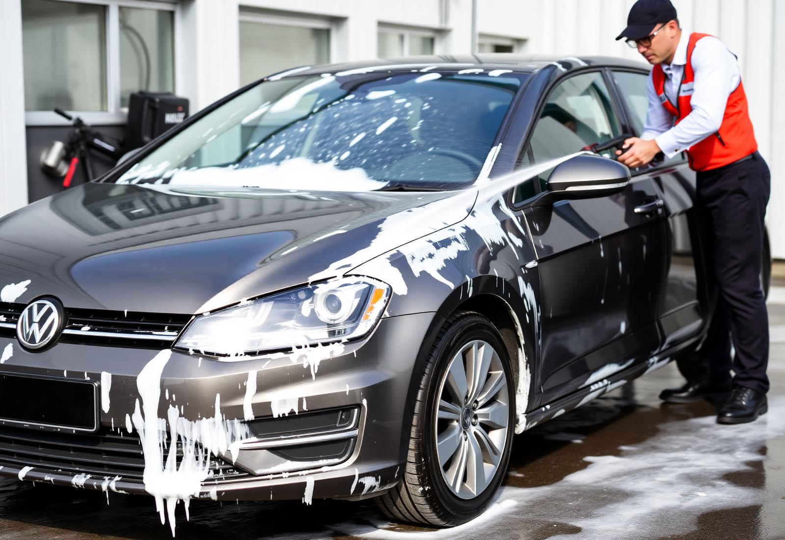 Handþvottur á Volkswagen Golf hjá Eðalbón
